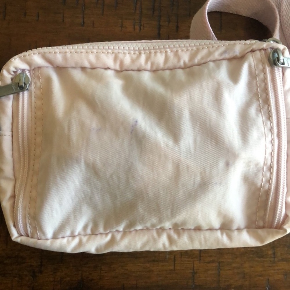 Kipling Merryl U Convertible Crossbody Belt Bag Pink Sands - Picture 10 of 14